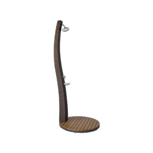 Gartendusche easy aus Holz