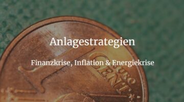 Anlagestrategien Finanzkrise