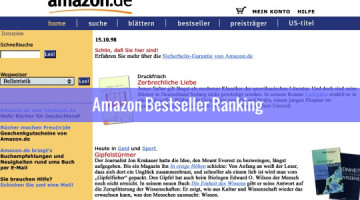Amazon Bestseller Ranking