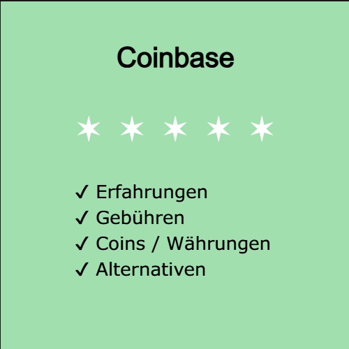 Coinbase – Erfahrungen, Gebühren und Alternativen Coinbase – Erfahrungen, Gebühren und Alternativen